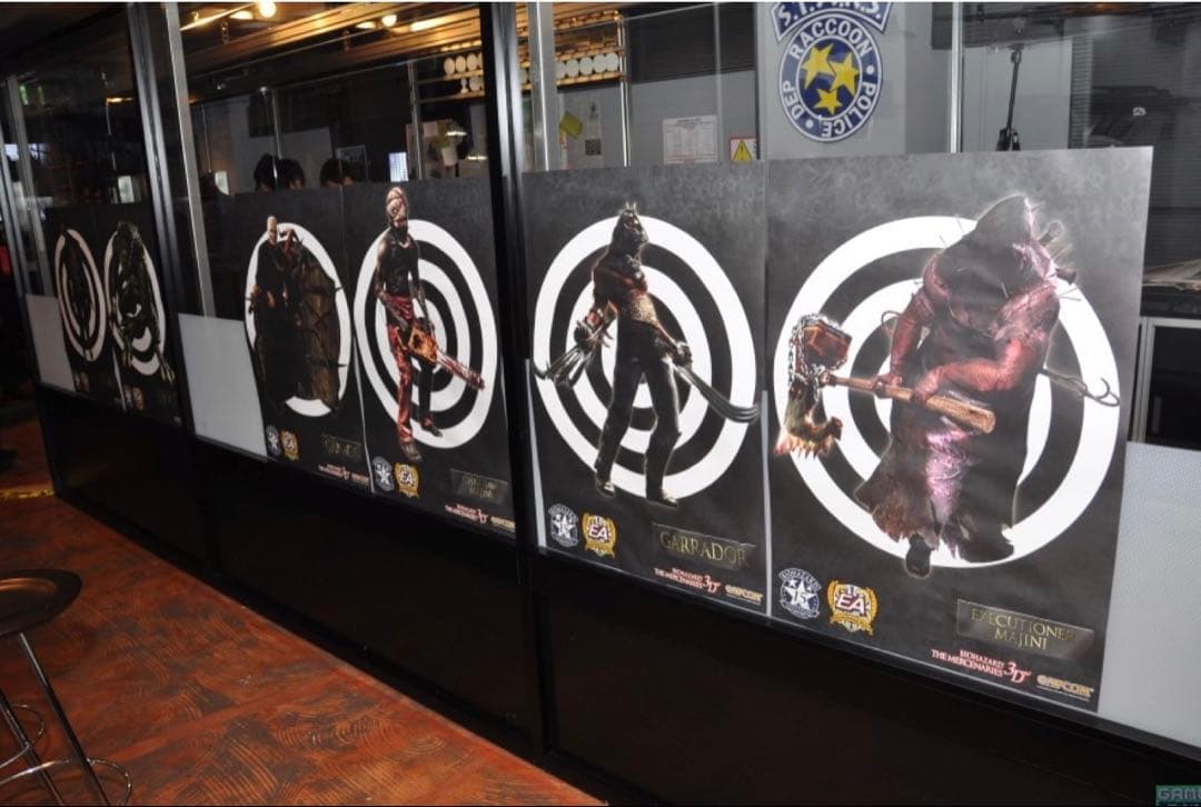 ★希少★ バイオハザード ガナード ポスター　15周年　シューティングバーEA