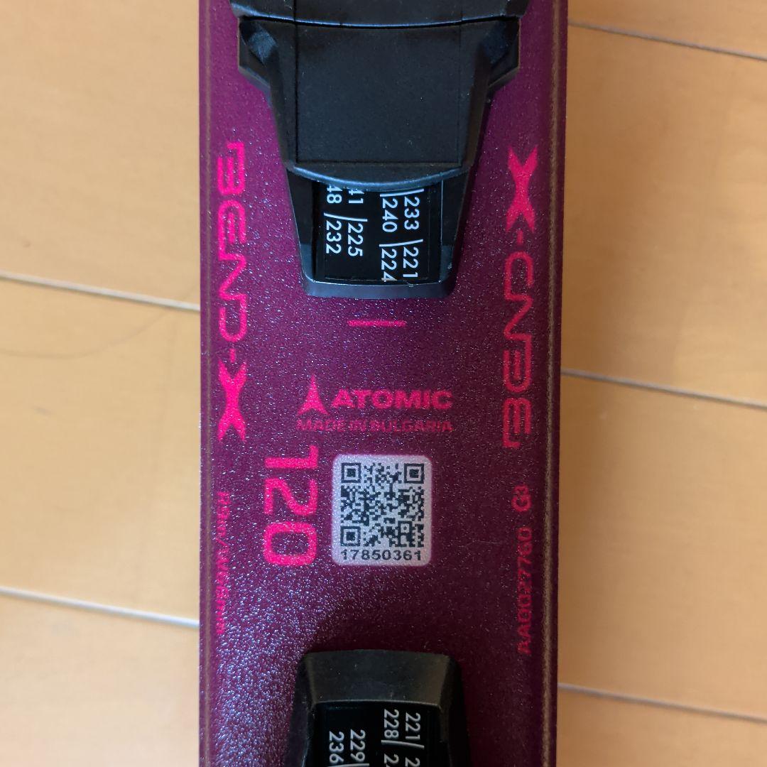 ATOMIC ジュニア　120Cm 中古【ガッチさん専用】