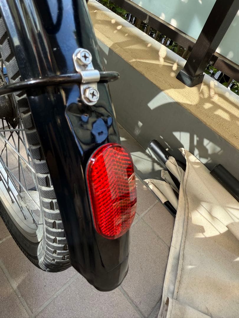 手渡し希望❗️パナソニック　電動アシスト自転車　グリッター　リヤカゴ　オプション付