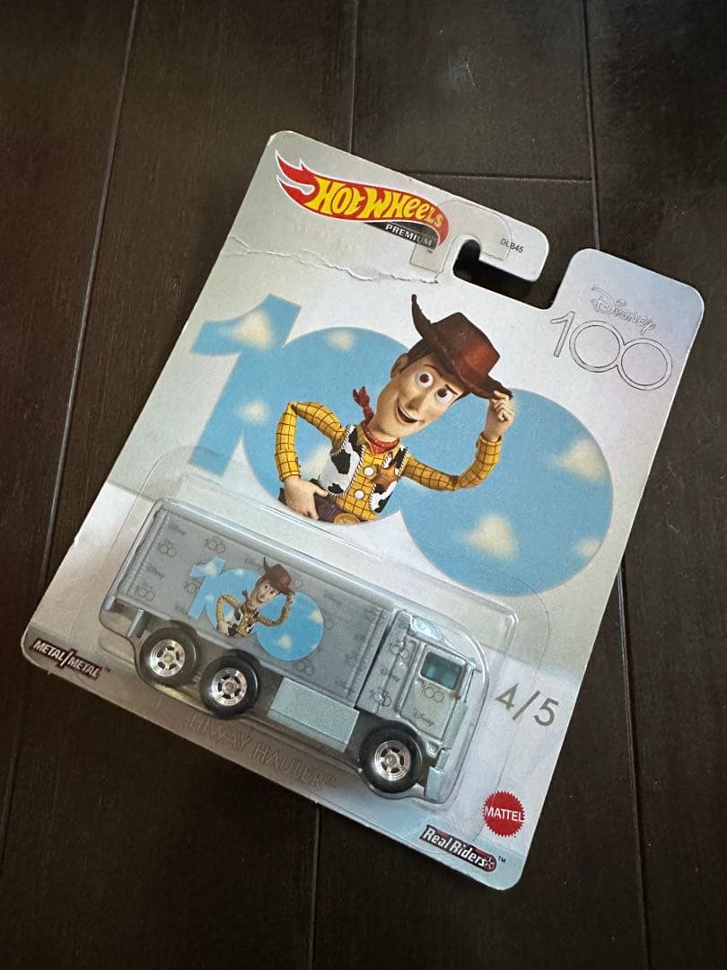 ホットウィール ディズニー100周年記念　5個セット