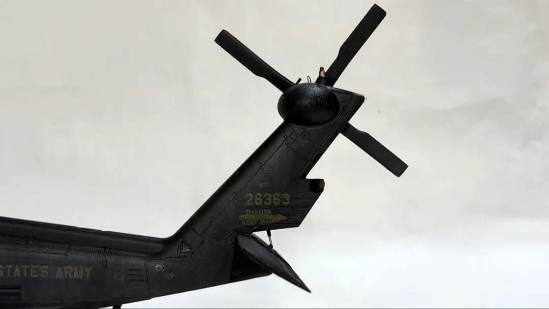キティーホークモデル　1/35 MH-60Lブラックホーク完成品　改造模型