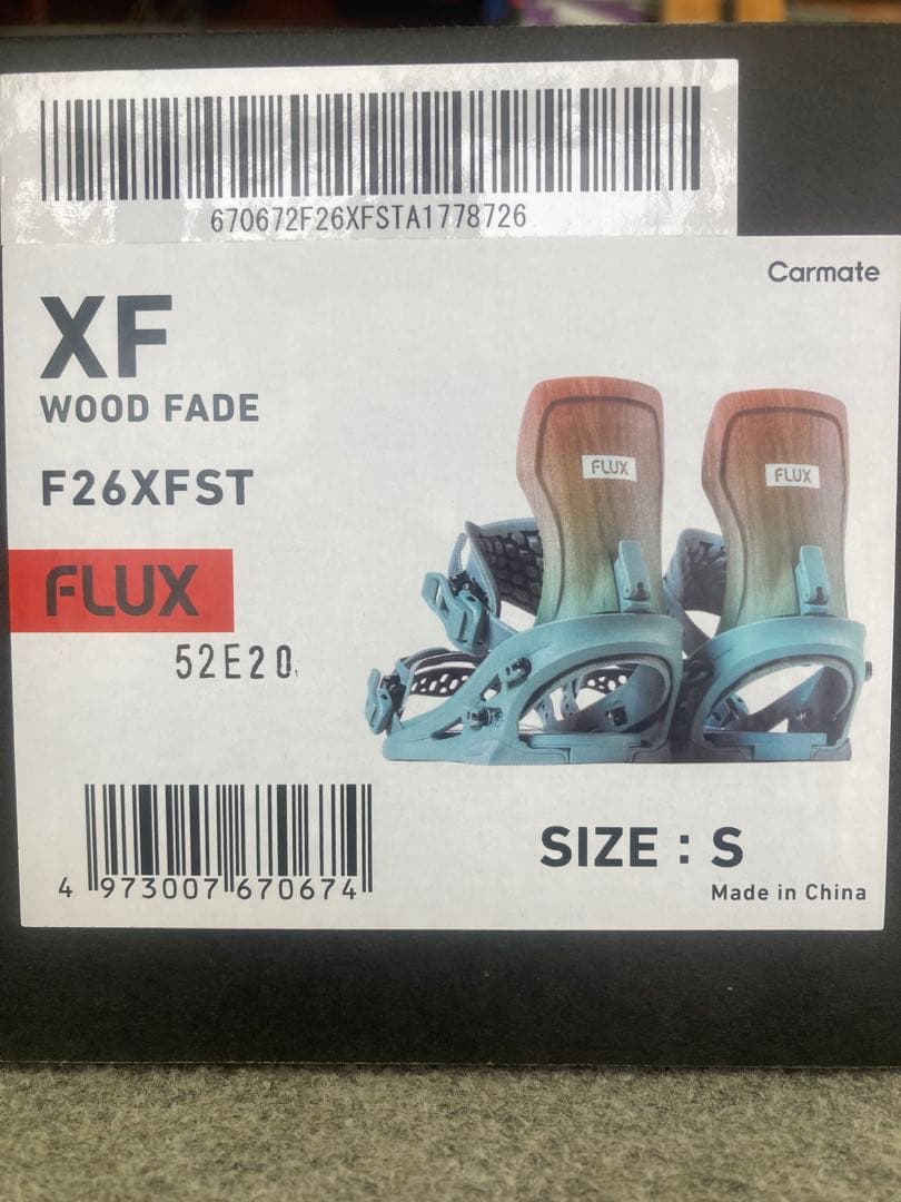 ✳︎人気商品✳︎FLUX XF F26XFS スノーボードビンディング S