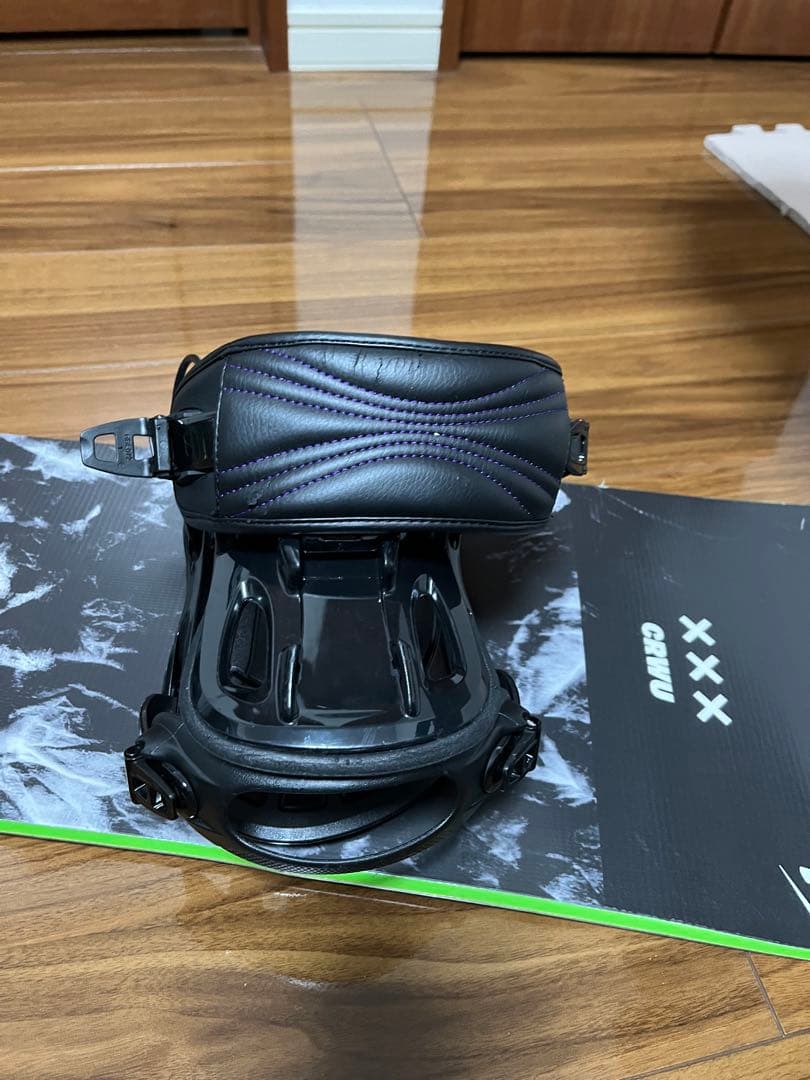 スノーボード HEADブラック/グリーン ビンディング付き