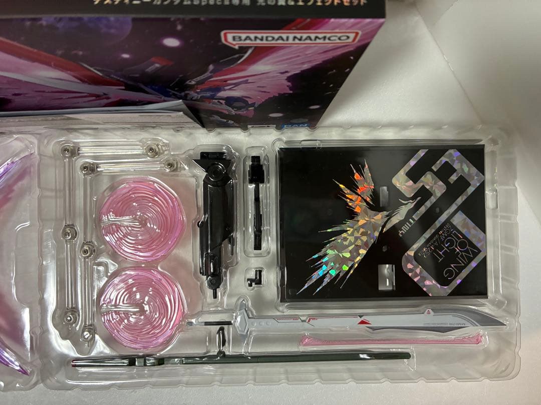 L ROBOT魂デスティニーガンダムSPECⅡ&ゼウスシルエット&光の翼