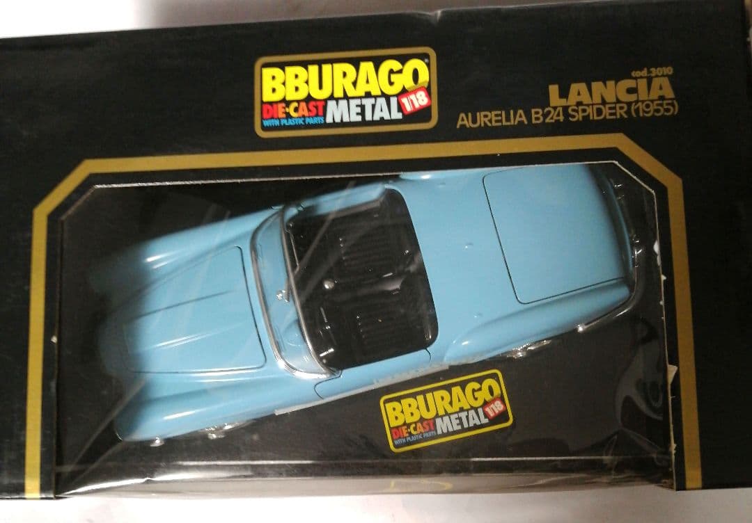 ミニカー LANCIA AURELIA B 24 SPIDER 1955