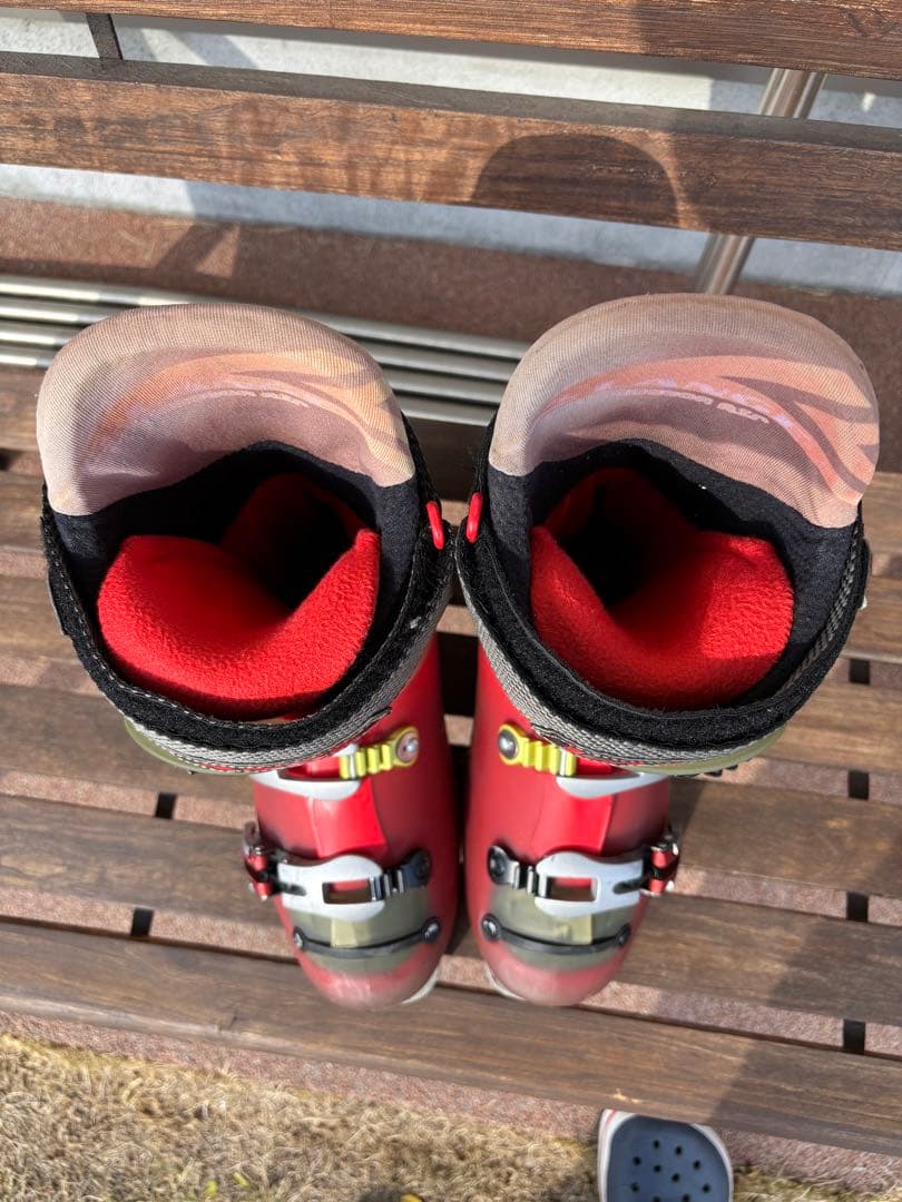 LANGE BANSHEE 115 M.Fスキー用ブーツ レッド