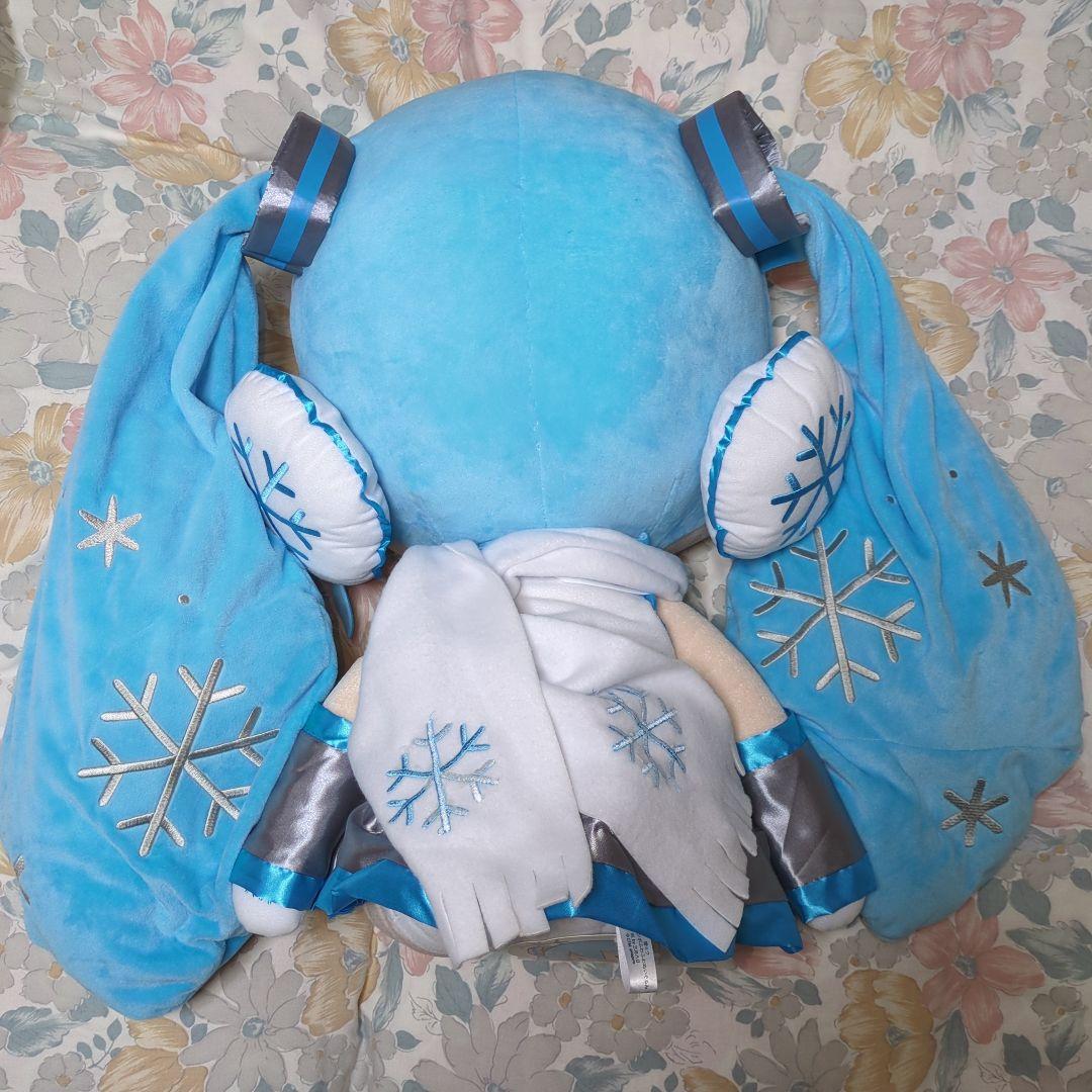 初音ミクシリーズ 雪ミク どでかジャンボふわふわぬいぐるみ MIKU