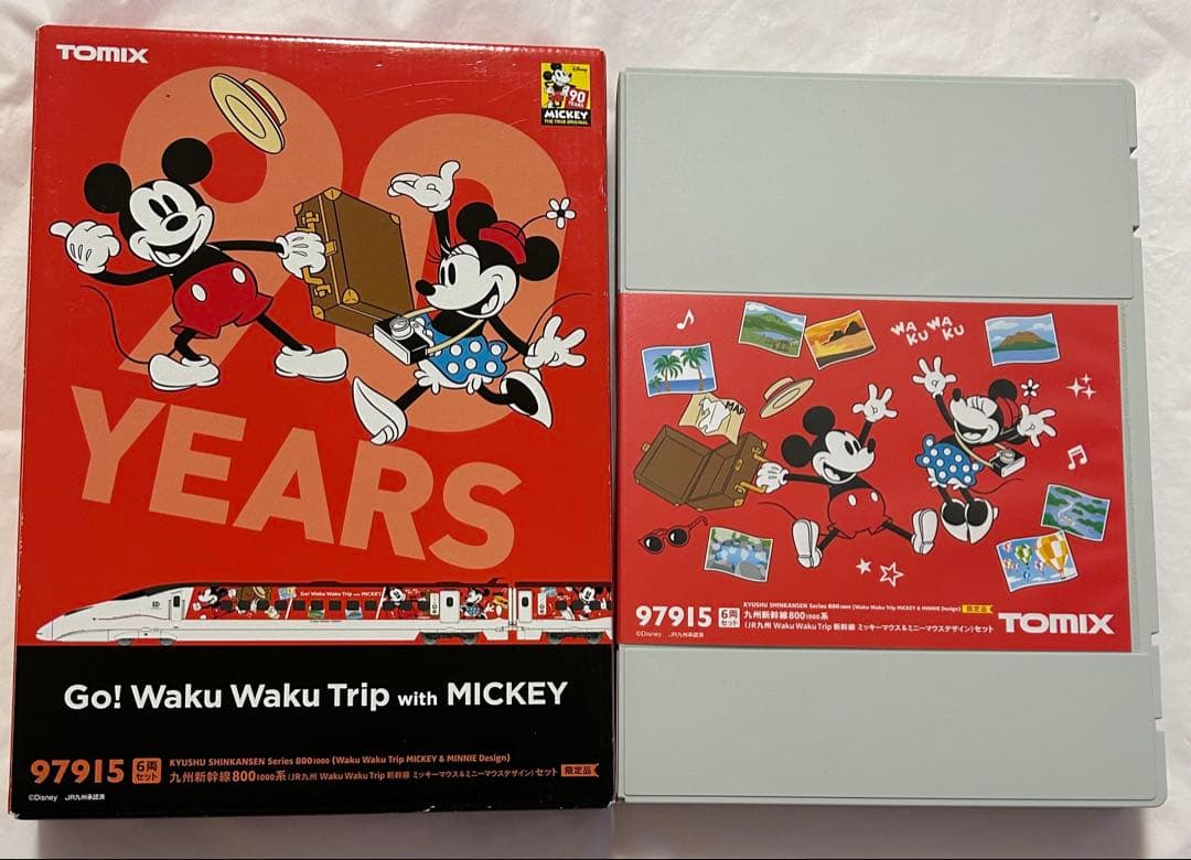 最終　TOMIX 97915 6両セット 九州新幹線800系　ミッキーデザイン