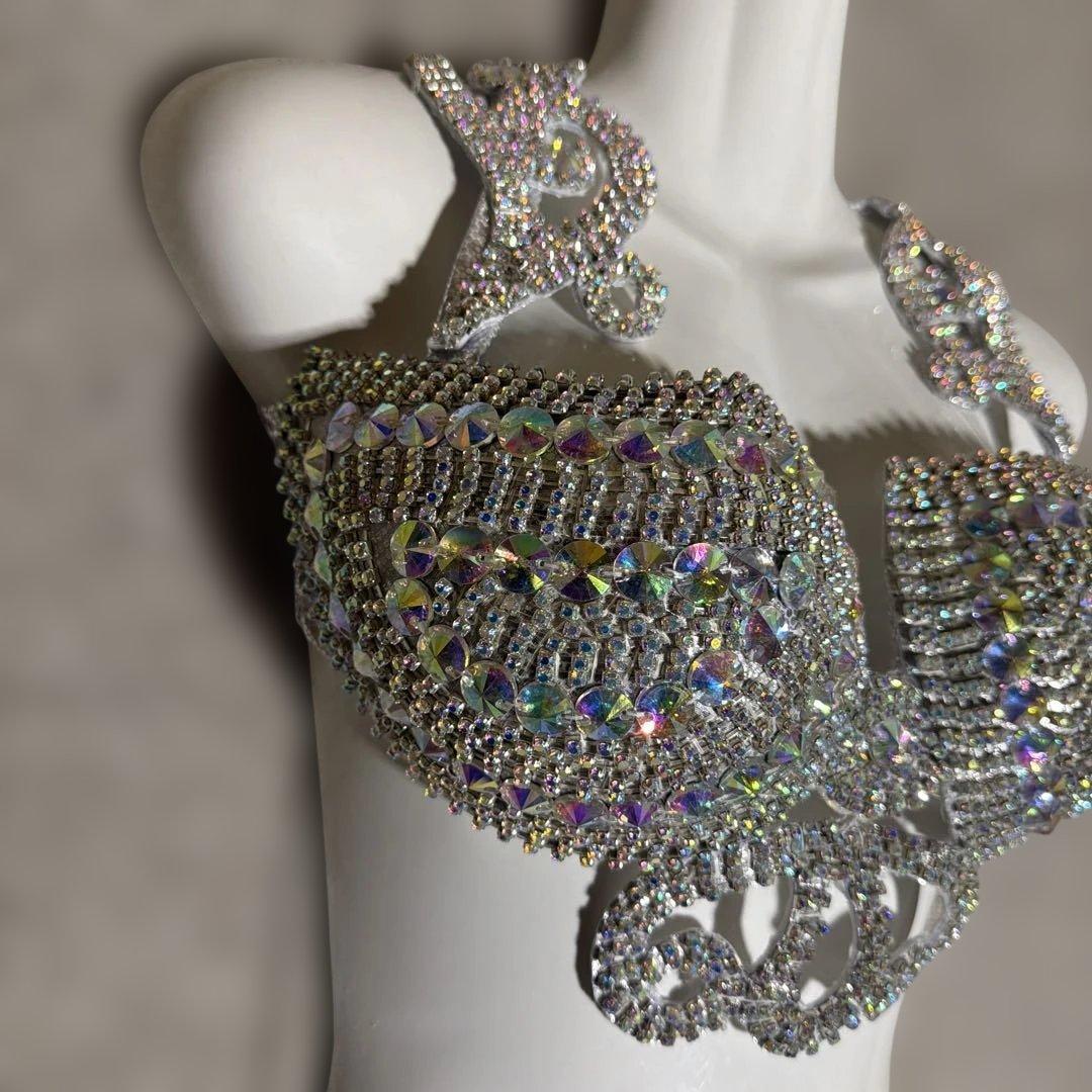 ベリーダンス スワロフスキー風セットアップ