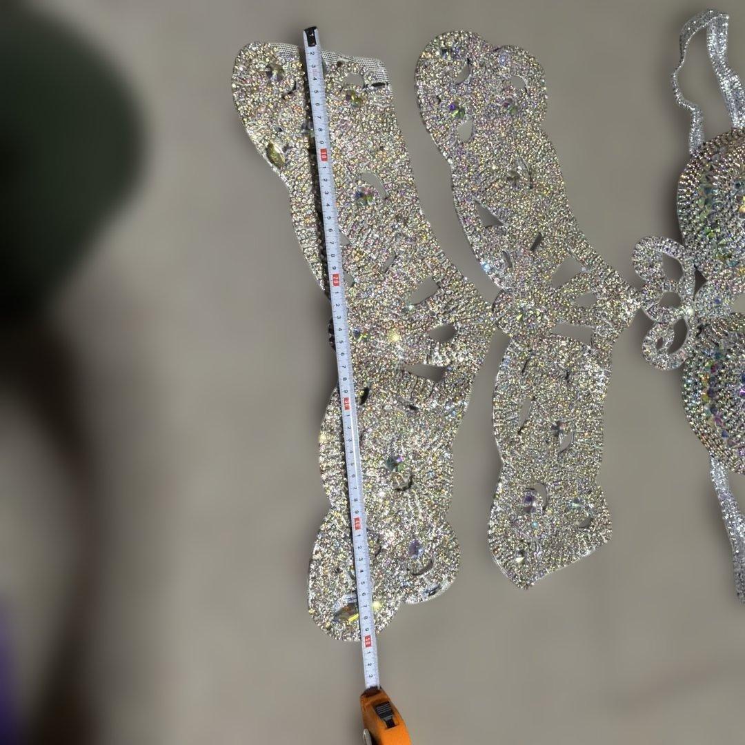 ベリーダンス スワロフスキー風セットアップ