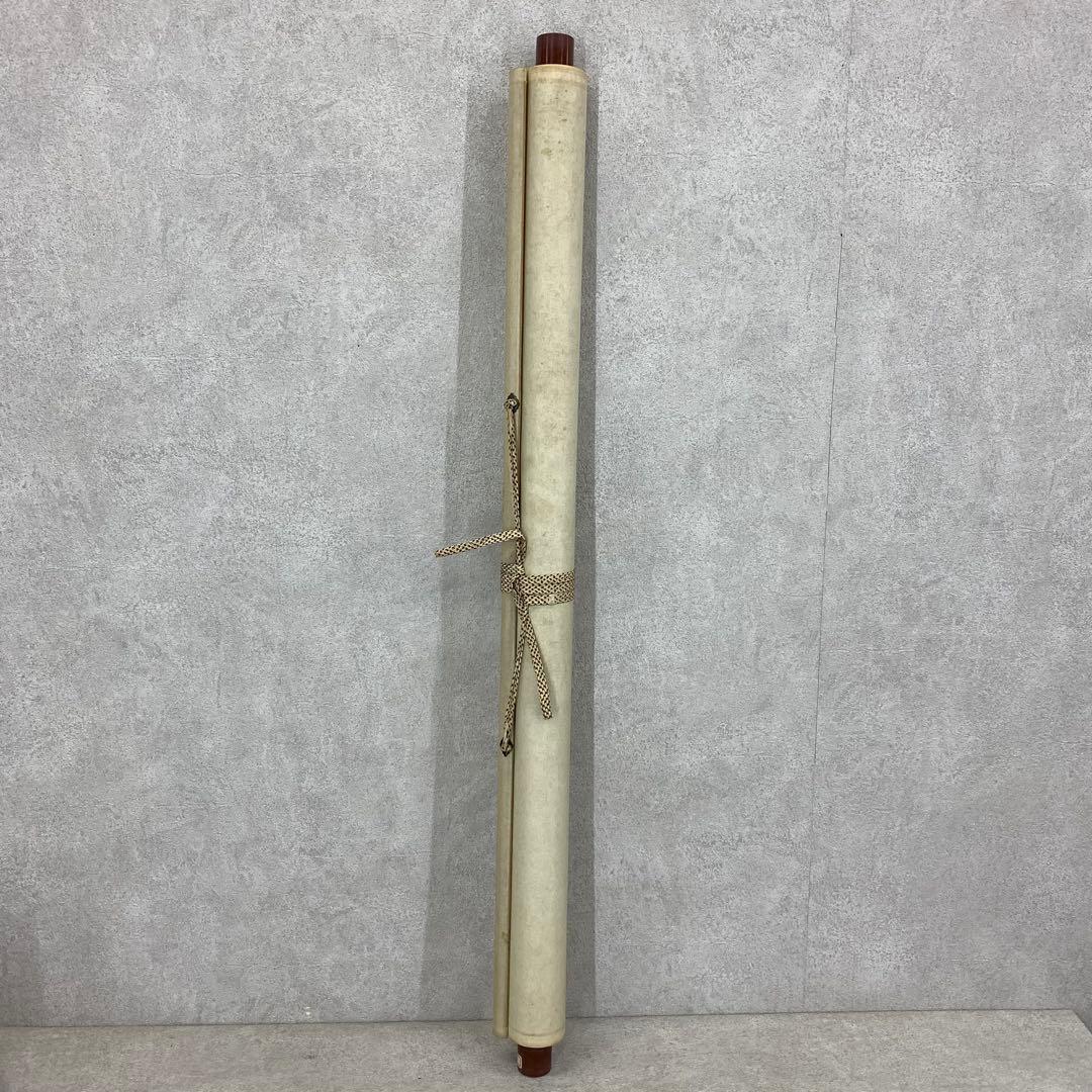 掛軸 白雪 三貴人 箱無し アンティーク 時代物 A-4