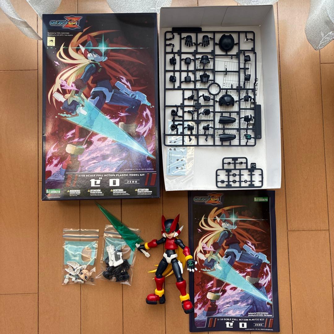 美品　ロックマンゼロ　プラモデル　組立済み