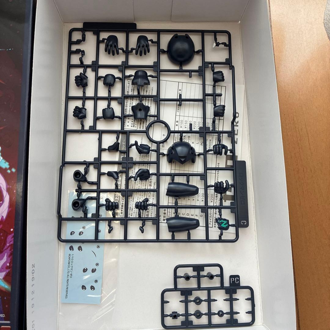 美品　ロックマンゼロ　プラモデル　組立済み