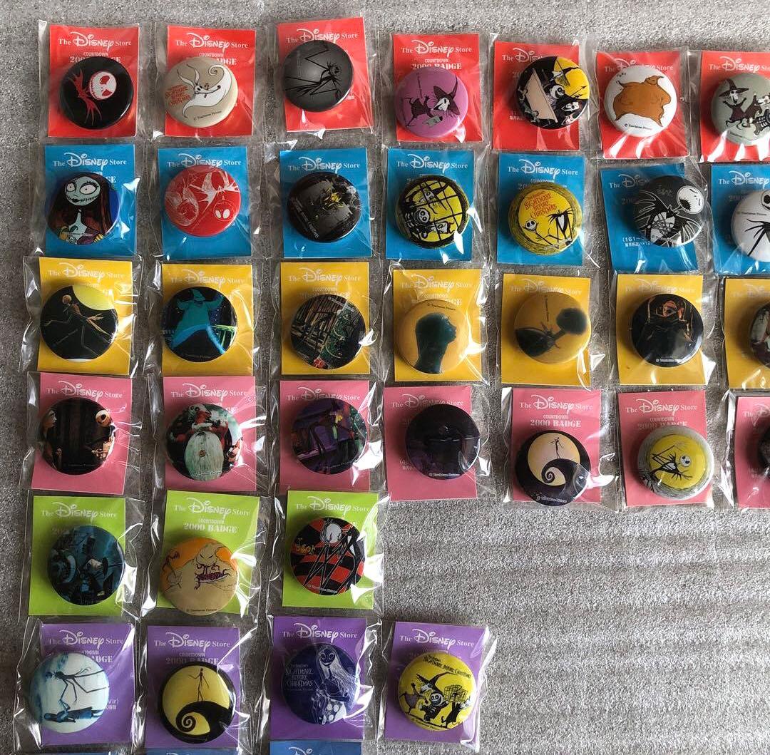 ナイトメアビフォアクリスマス カウントダウン バッチ 全88種セット カレンダー