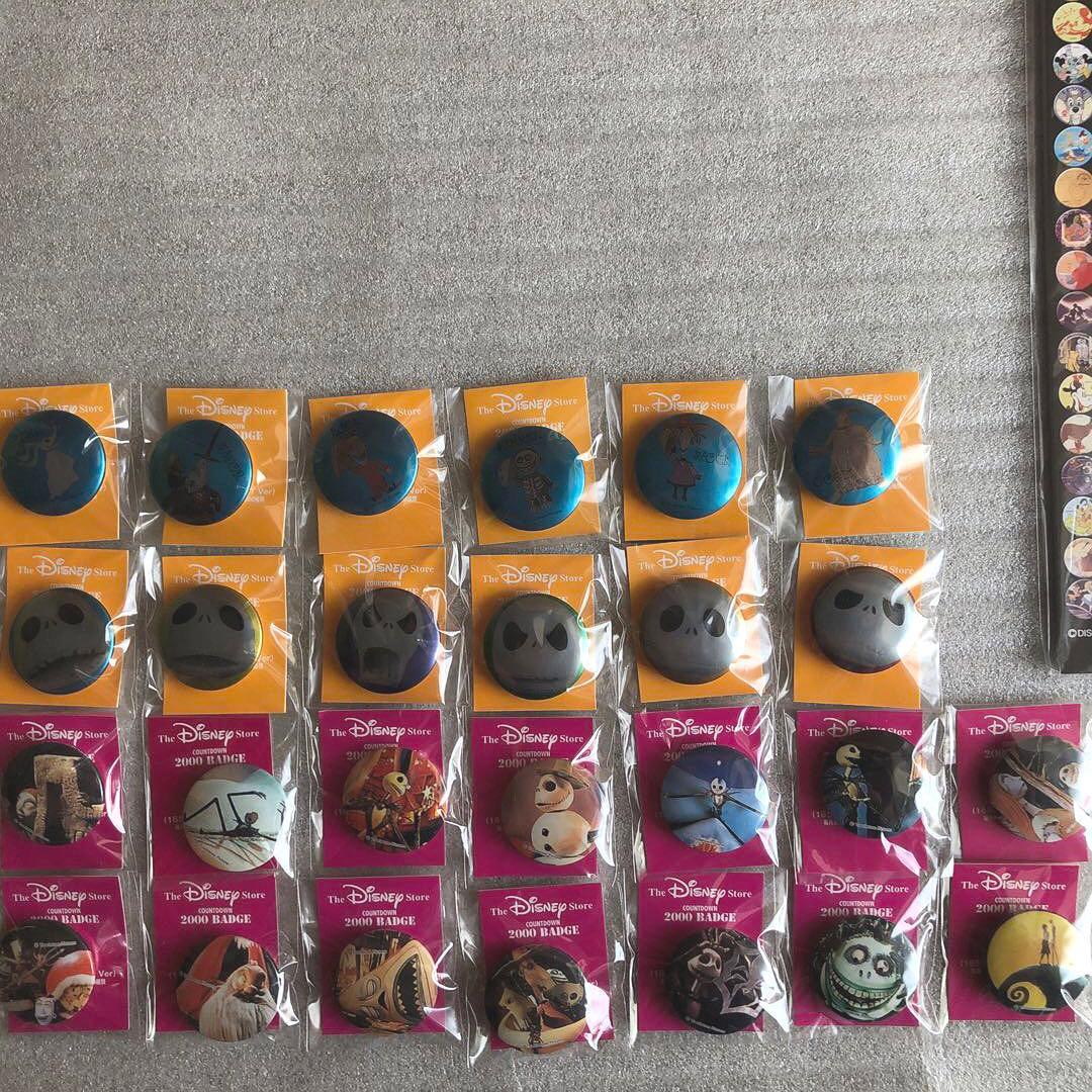 ナイトメアビフォアクリスマス カウントダウン バッチ 全88種セット カレンダー