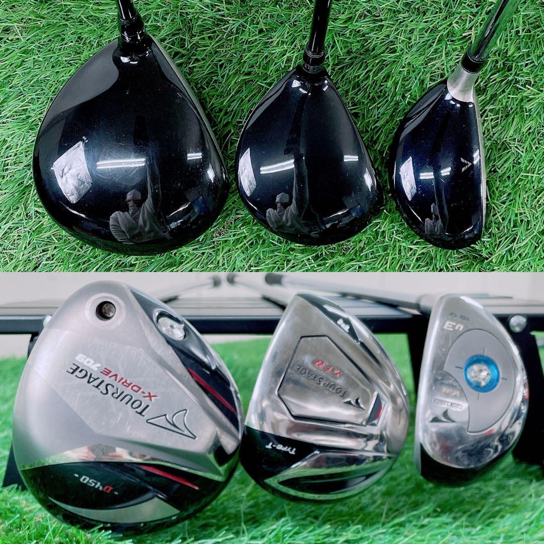 ツアーステージ　Xドライブ709 ゴルフクラブ　メンズセット　初心者 N2102