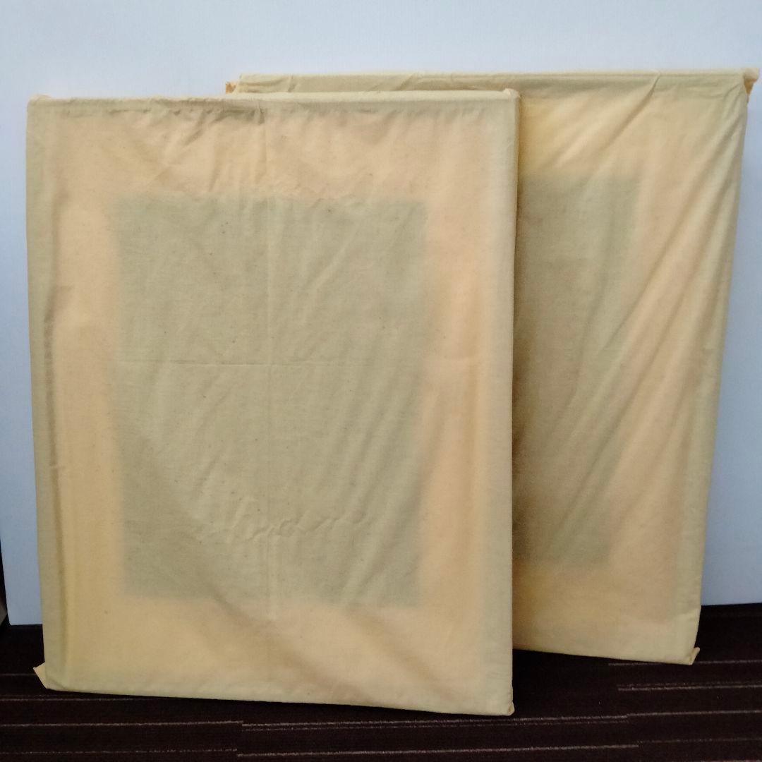 【古シミあり】佐藤圀夫　リトグラフ　鶴二題「翔」「白月」毎日新聞社