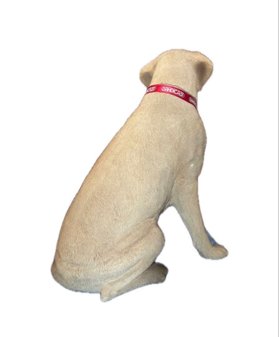 サンディキャスト　ラブラドールレトリバー　犬　置物　オブジェ　リアルドッグ