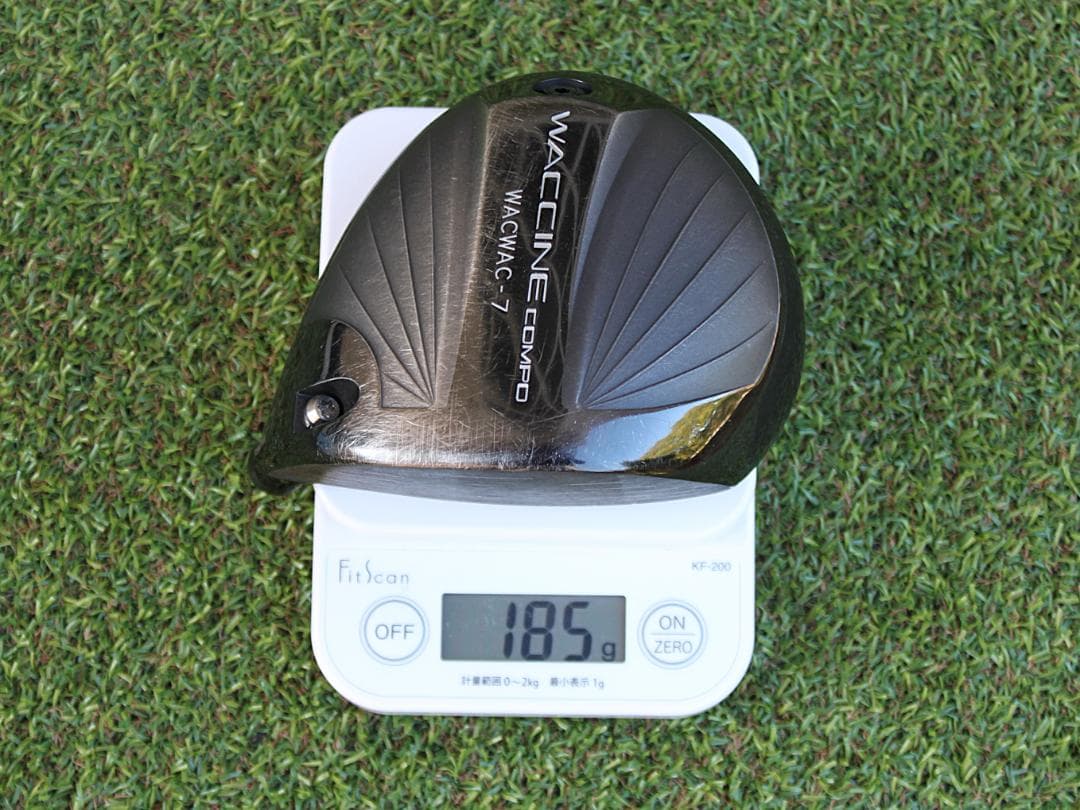 ワクチンコンポ WACWAC-7 ドライバーヘッド単品 ヘッドカバー付 地クラブ