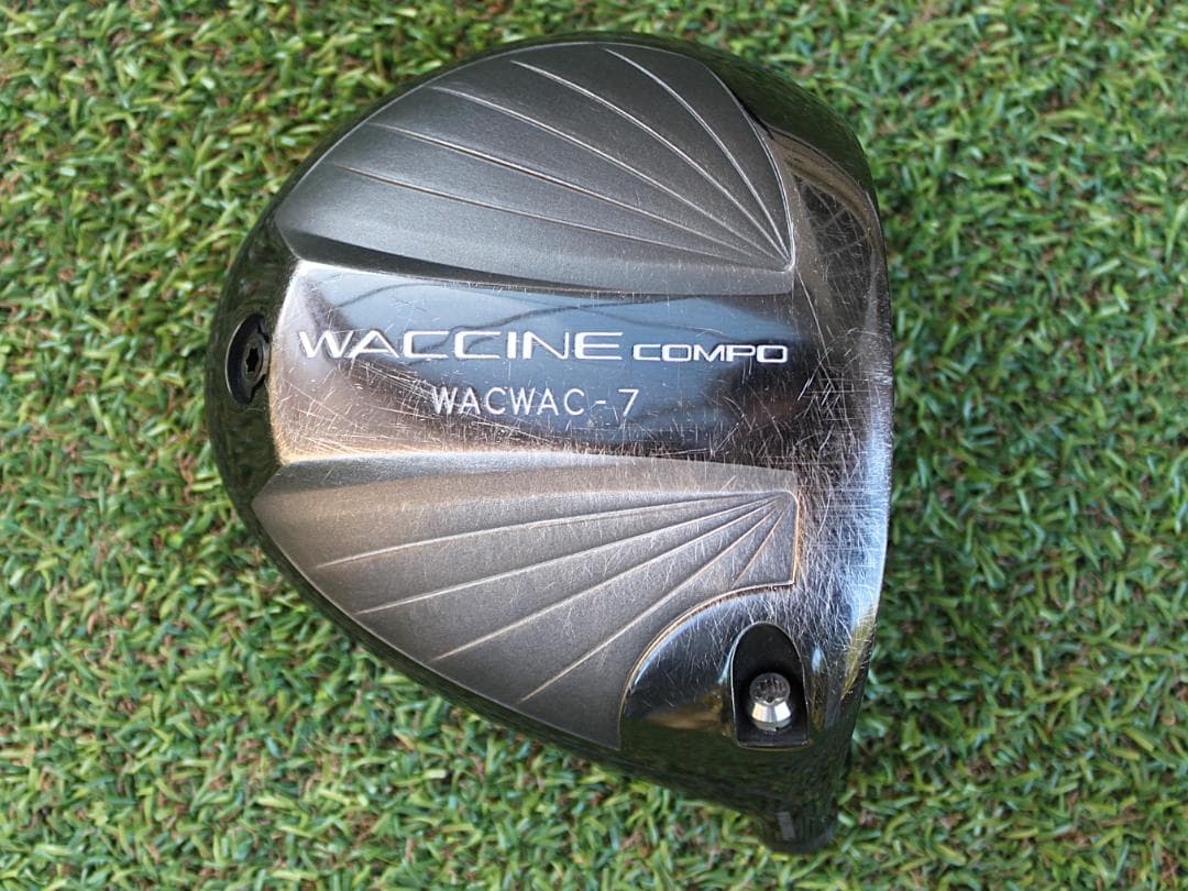 ワクチンコンポ WACWAC-7 ドライバーヘッド単品 ヘッドカバー付 地クラブ