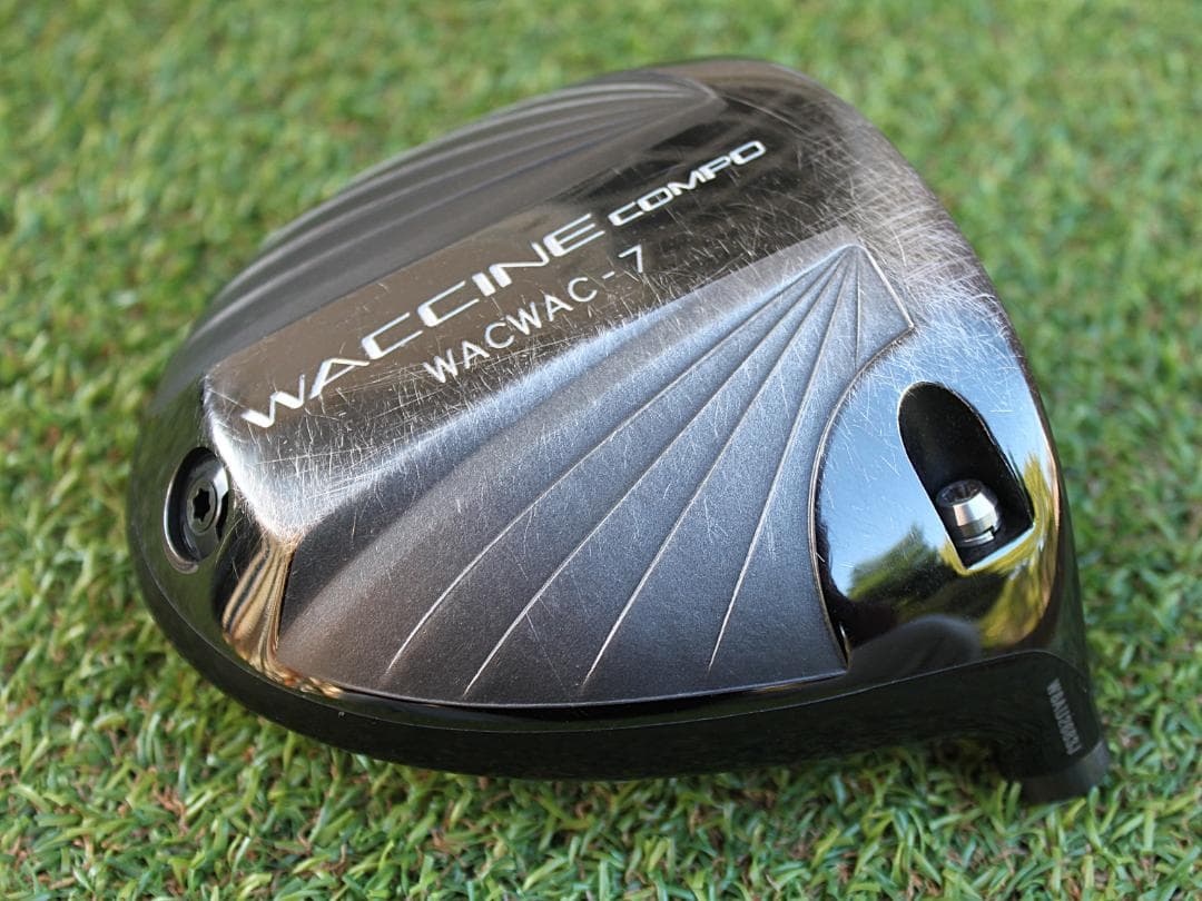 ワクチンコンポ WACWAC-7 ドライバーヘッド単品 ヘッドカバー付 地クラブ