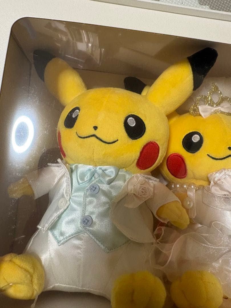 ぬいぐるみ ペアピカチュウPrecious Wedding