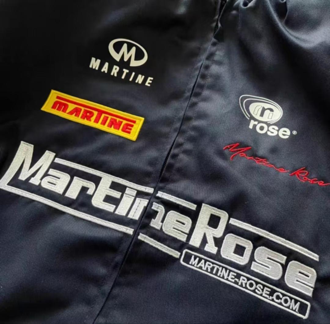 ウェア Martine Rose TUCK NECK SPONSOR JACKET L#