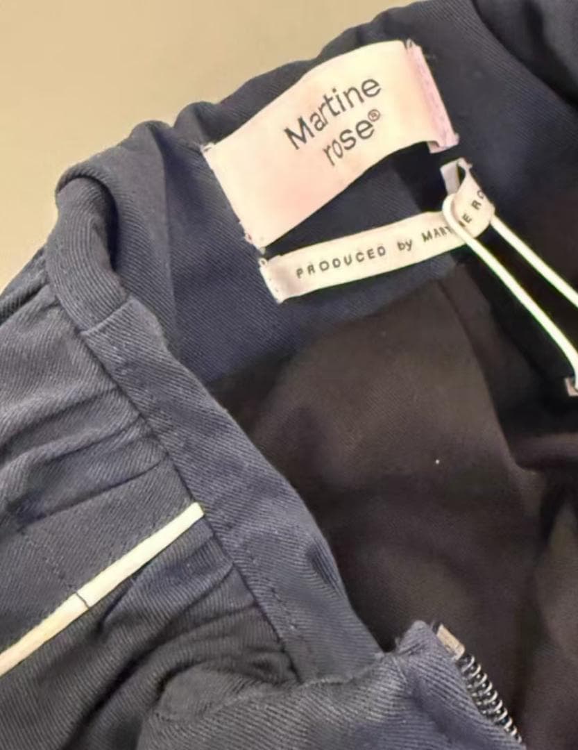 ウェア Martine Rose TUCK NECK SPONSOR JACKET L#