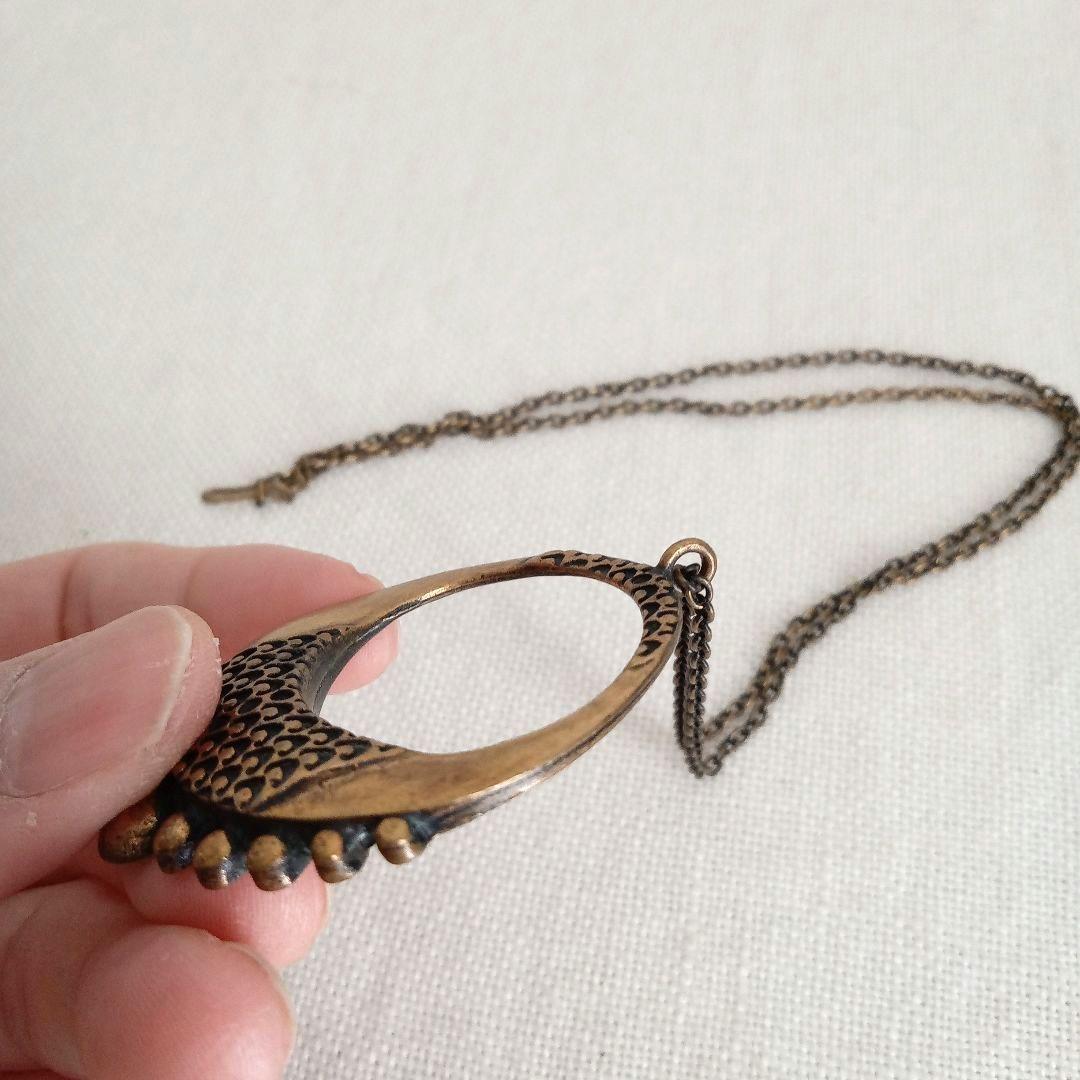 Pentti Sarpaneva ペンダント／銅／フィンランド／北欧ヴィンテージ