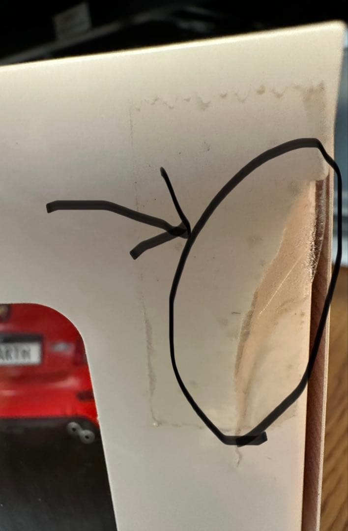 SOLIDOABARTH 500 ミニカー レッドスコーピオン1/18値下げ