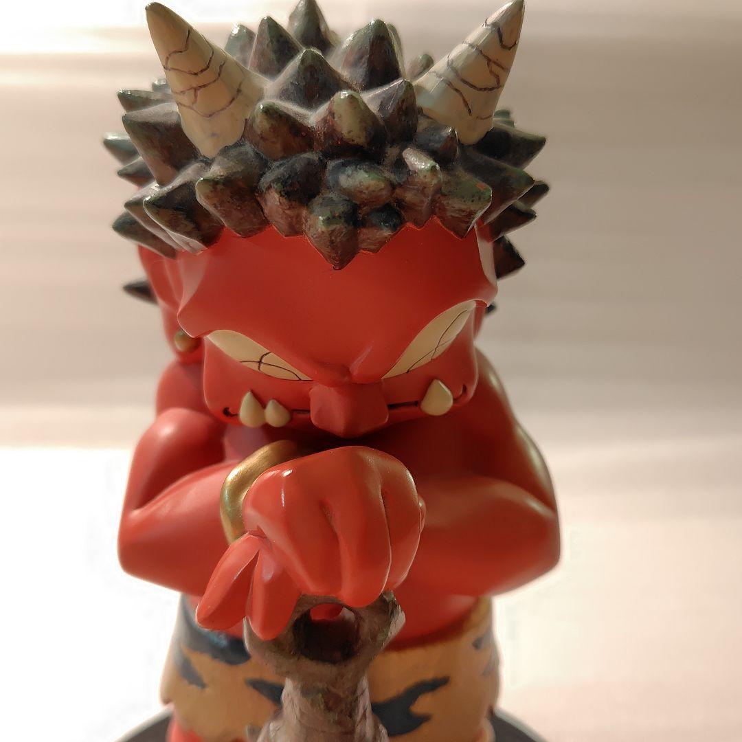 ☆未使用に近い　瀧下和之　完売作家　貴重『赤鬼フィギュア』ED 300