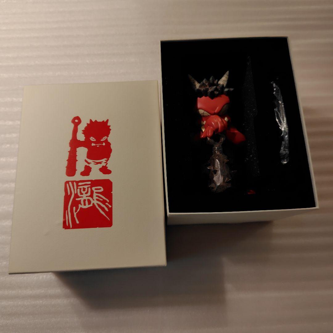 ☆未使用に近い　瀧下和之　完売作家　貴重『赤鬼フィギュア』ED 300