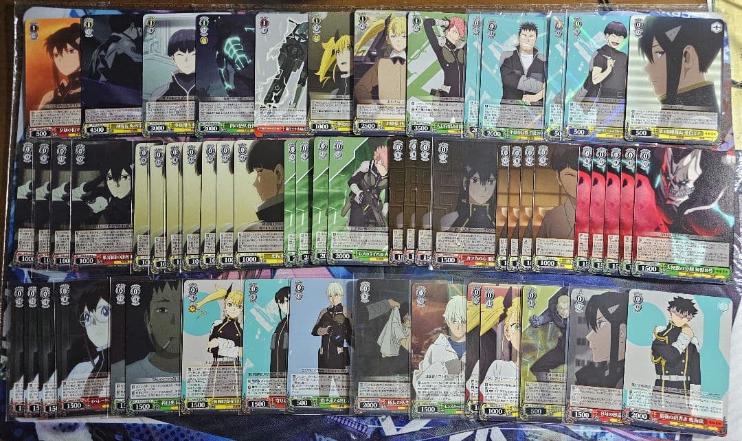 【パーツ多数】怪獣8号 8扉 デッキ ヴァイスシュヴァルツ WS