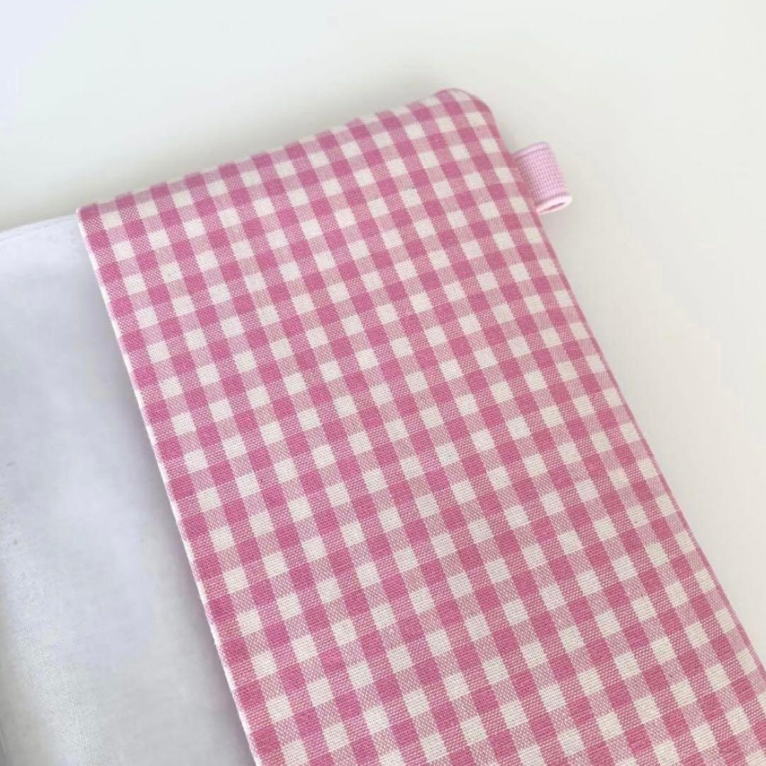 早い者勝ち　韓国　バインダー　カバー　貯金　現金管理　シルバー　ピンク　チェック