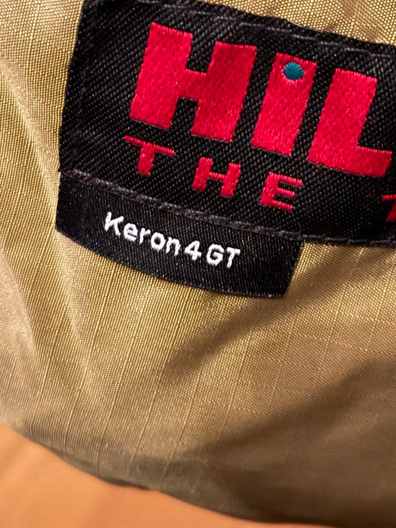 Hilleberg ヒルバーグ ケロン4GT サンド 純正フットプリント付未開封