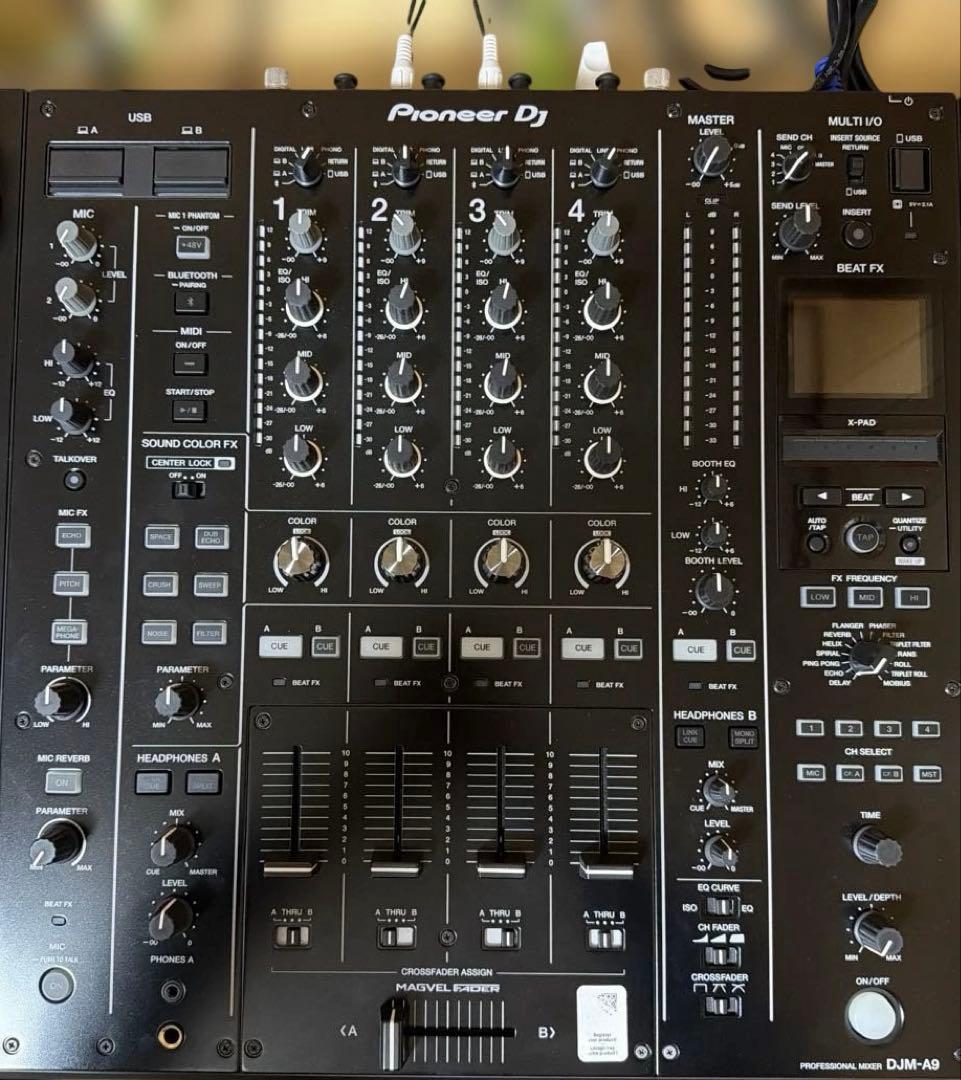 【100万保険付/極上品】DJM-A9 ＋ オヤイデ最上位配線/フルセット