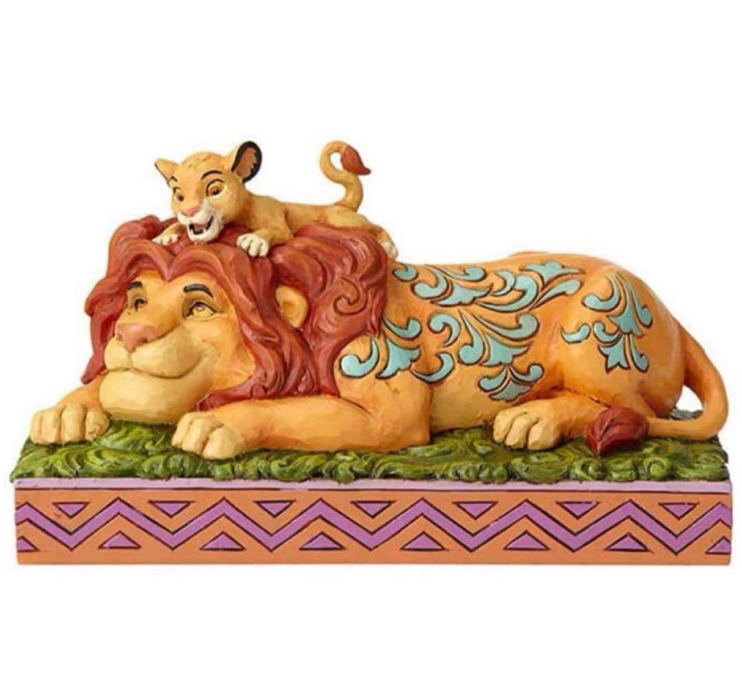 Disney Showcase ムファサとシンバフィギュア　父の誇り　エネスコ