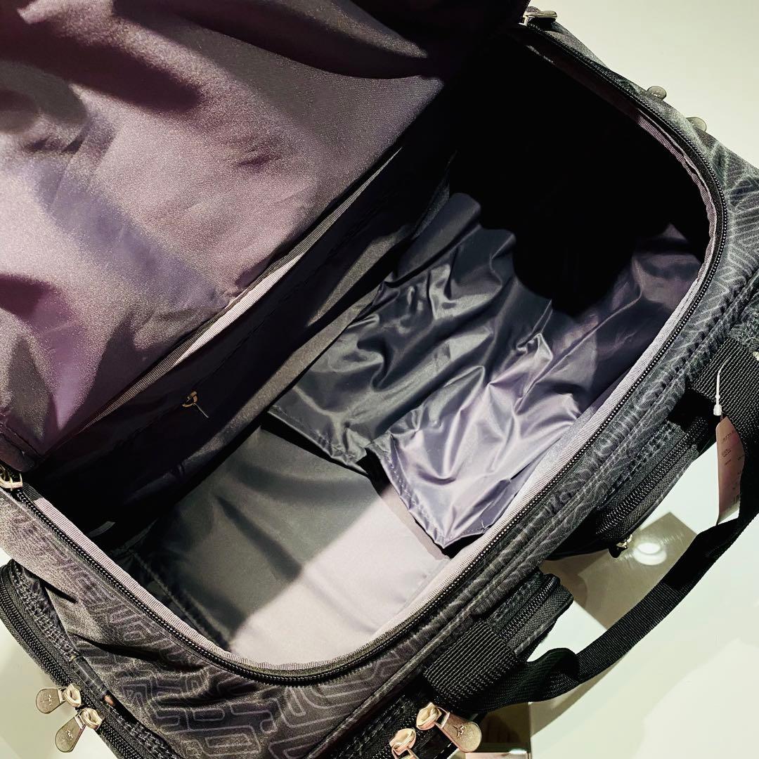 【新品】トランスコンチネンツ　ボストンバッグ　軽量大容量　黒　ゴルフ　GOLF