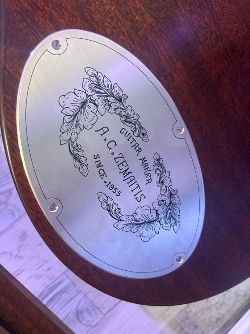 Zemaitis L FRONT　MFG-AC-22 Natural