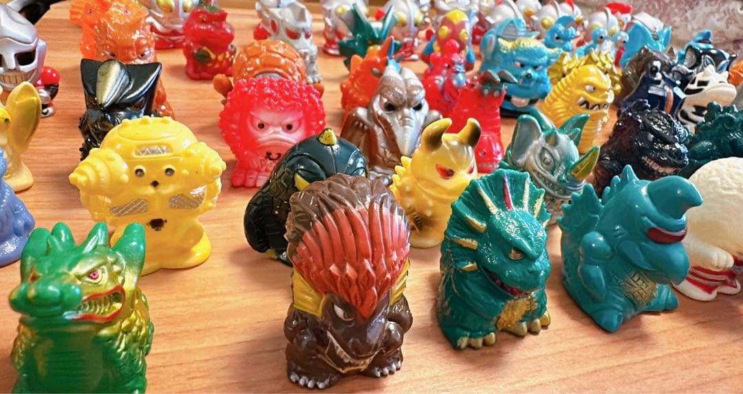 30年前モデル ウルトラマン 指人形 全75個