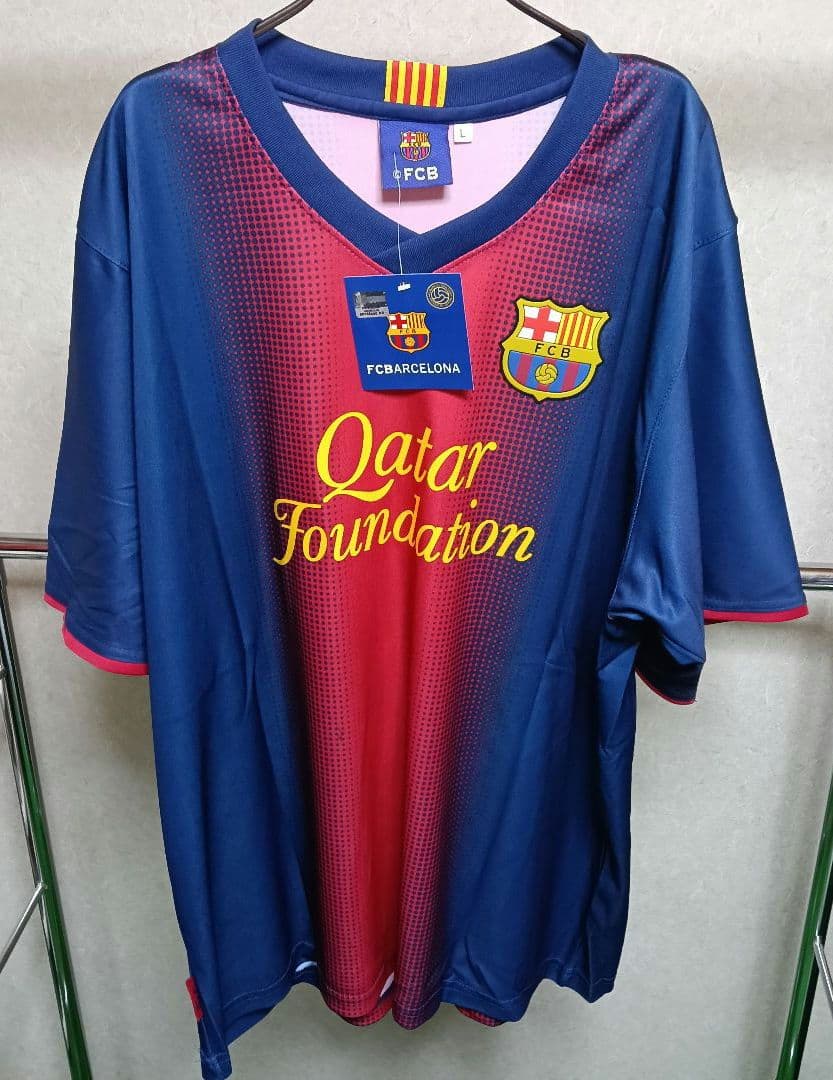 新品タグ付き！ バルセロナ メッシ オフィシャルユニフォーム 12-13L