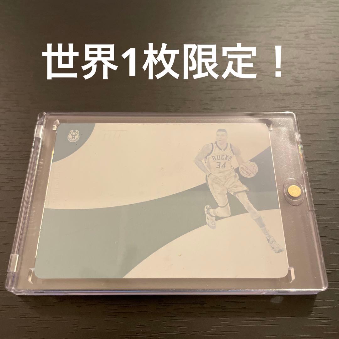 Giannis ヤニス アデトクンボ プレートカード 世界1枚限定 1of1