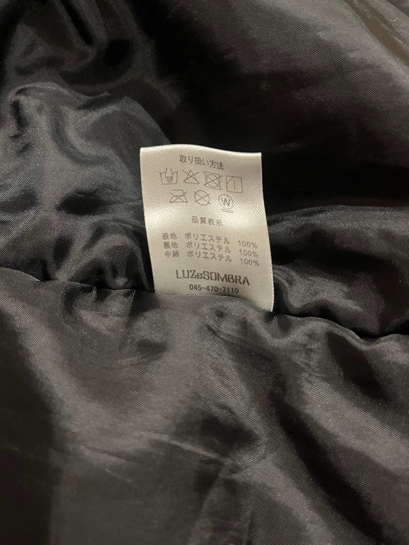 Luz e Sombraベンチコート ブラック 黒　150-160