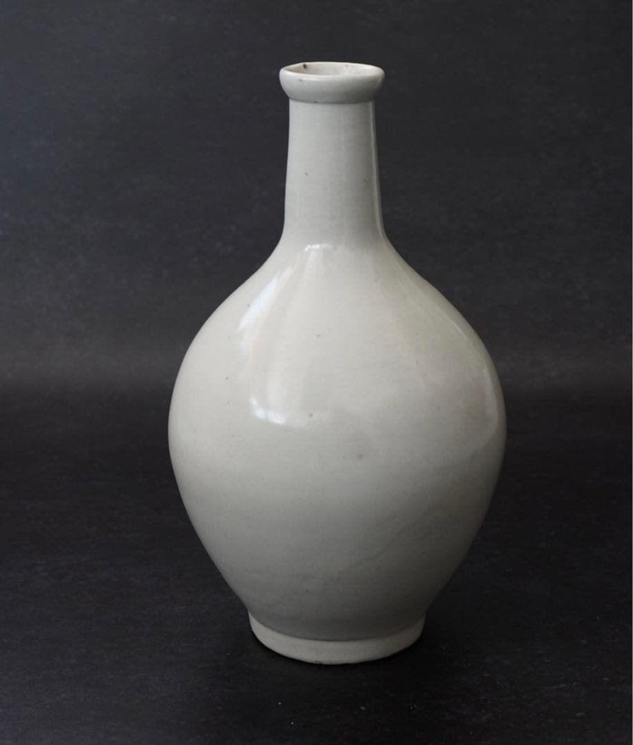 SNT587 古伊万里 江戸後期頃 白磁 徳利 陶磁器 状態◎