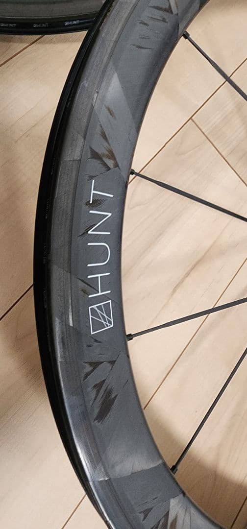 HUNT 50mm carbon spoke クリンチャーホイー