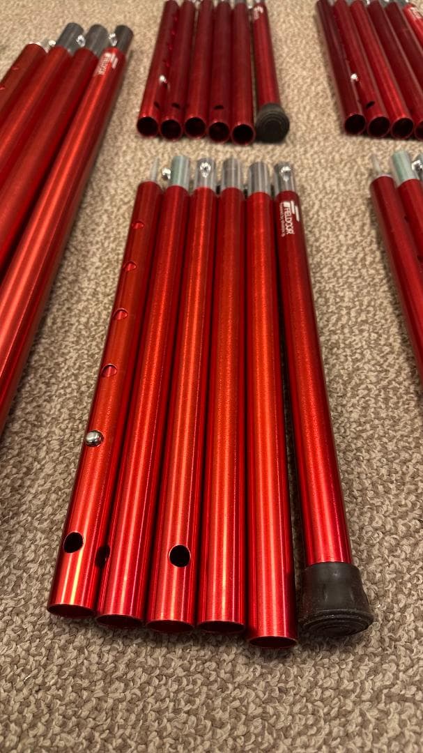 【美品】フィールドア φ32、φ24 ポールセット