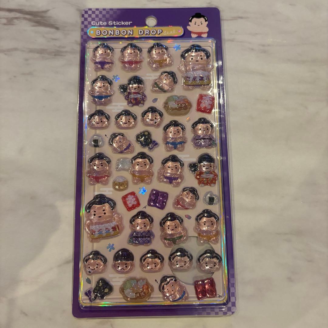 【新品未開封】BONBON DROP 和柄 シールセット 5枚 ボンド 正規品