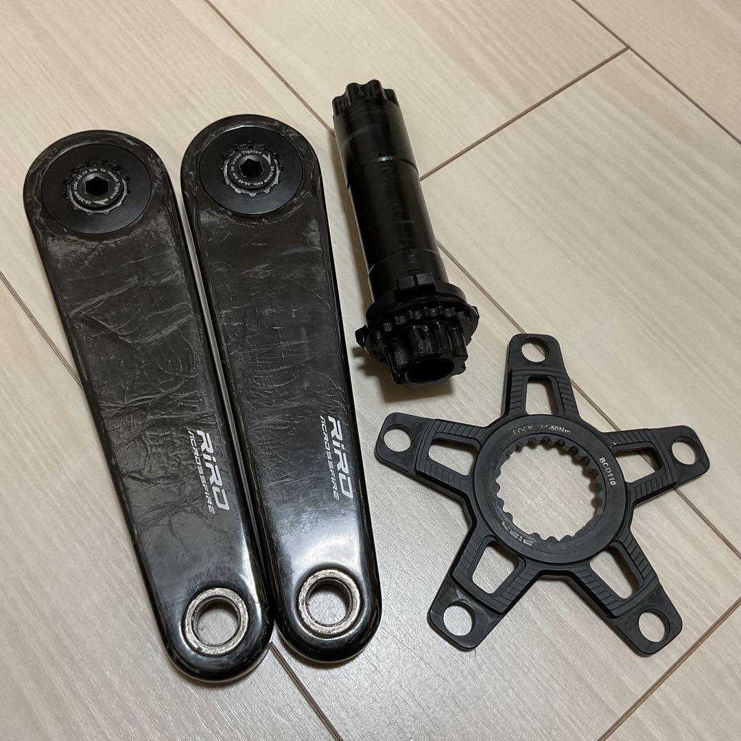 Riro カーボンクランクセット dub規格 165mm