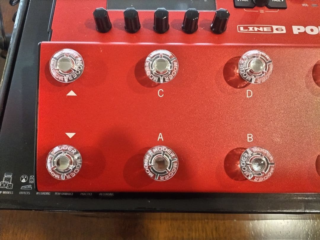 LINE 6 POD GO 限定レッド ギターマルチエフェクター