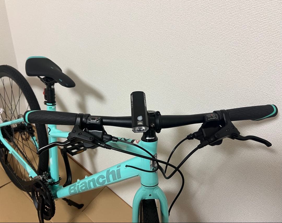 Bianchi C-SPORTS 2 DISC(油圧式ブレーキ) チェレステ